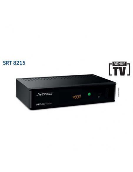 Decoder Strong SRT 8215 Terrestre Ad Alta Definizione Black Black