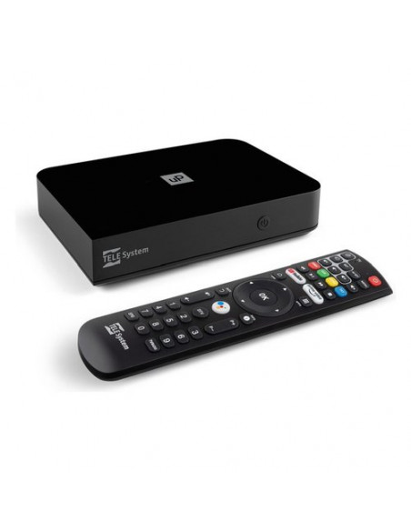 Decoder Telesystem 21005320 UP UHD Android TV Black Black
