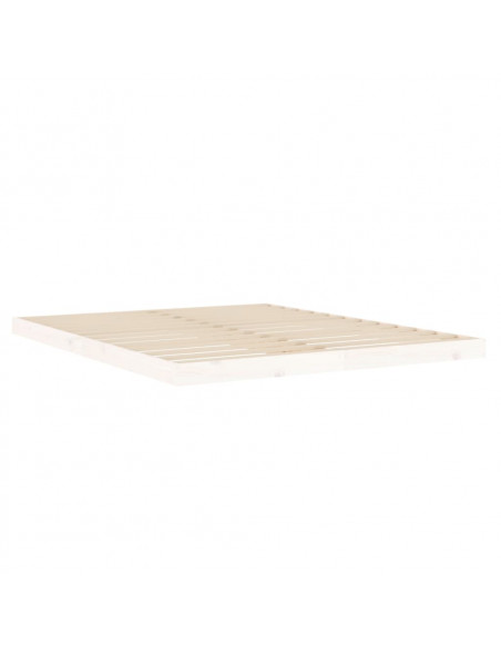 Giroletto Bianco 160x200 cm in Legno Massello di Pino