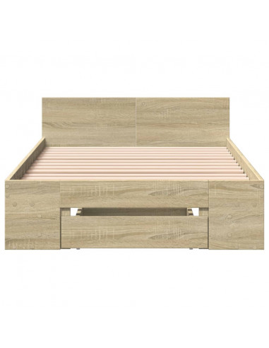 Giroletto Cassetto Rovere Sonoma 90x190 cm Legno Multistrato