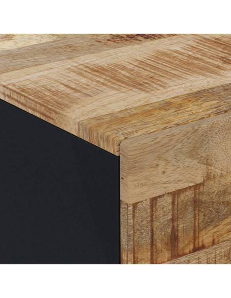 Credenza 60x33x75 cm in Legno Massello di Mango