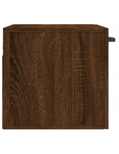 Mobile a Parete Rovere Marrone 60x36,5x35 cm Legno Multistrato