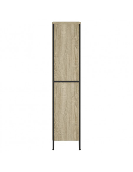 Libreria Rovere Sonoma 80x31x137,5 cm in Legno Multistrato