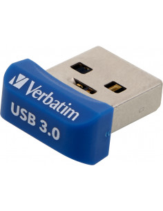 Verbatim Store 'n' Stay NANO - Memoria USB 3.0 da 64 GB - Blu 2