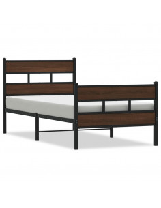 Giroletto senza Materasso con Testiera e Pediera 90x190 cm 2