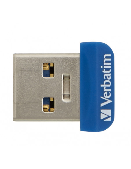 Verbatim Store 'n' Stay NANO - Memoria USB 3.0 da 64 GB - Blu