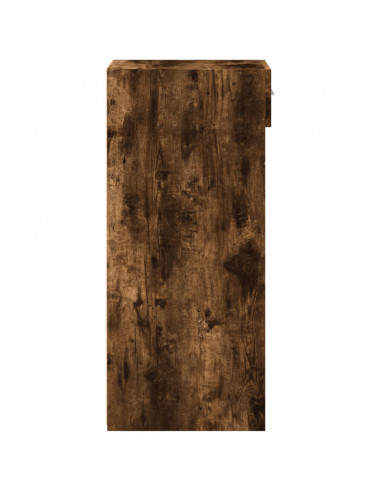 Credenza Rovere Fumo 40x42,5x93 cm in Legno Multistrato