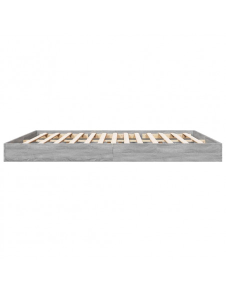 Giroletto Grigio Sonoma 180x200 cm in Legno Multistrato
