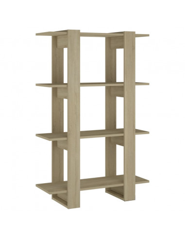 Libreria/Divisorio Rovere Sonoma 80x30x123,5 cm