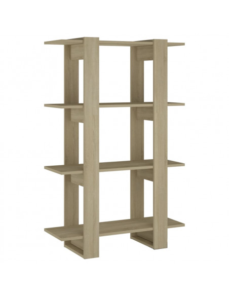 Libreria/Divisorio Rovere Sonoma 80x30x123,5 cm