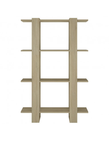 Libreria/Divisorio Rovere Sonoma 80x30x123,5 cm