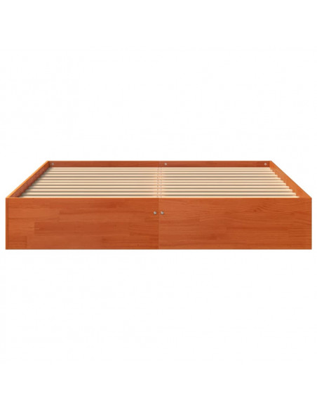 Giroletto Marrone Cera 120x190 cm in Legno Massello di Pino