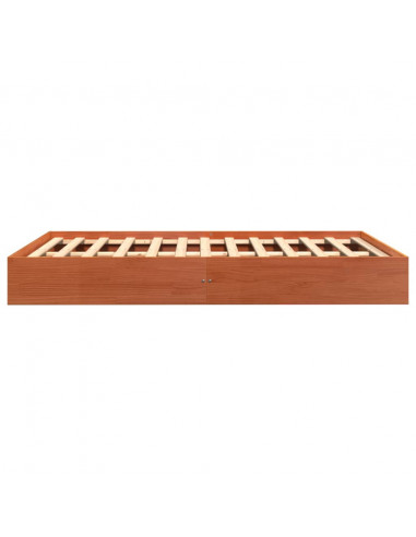 Giroletto Marrone Cera 120x190 cm in Legno Massello di Pino