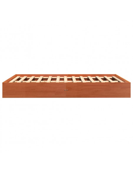 Giroletto Marrone Cera 120x190 cm in Legno Massello di Pino