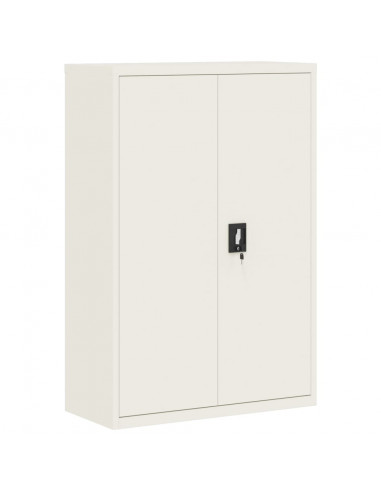 Armadio Classificatore Bianco 90x40x180 cm in Acciaio