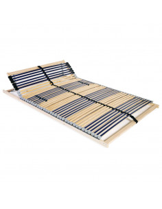 Rete a Doghe 7 Zone con 42 Doghe 140x200 cm 2