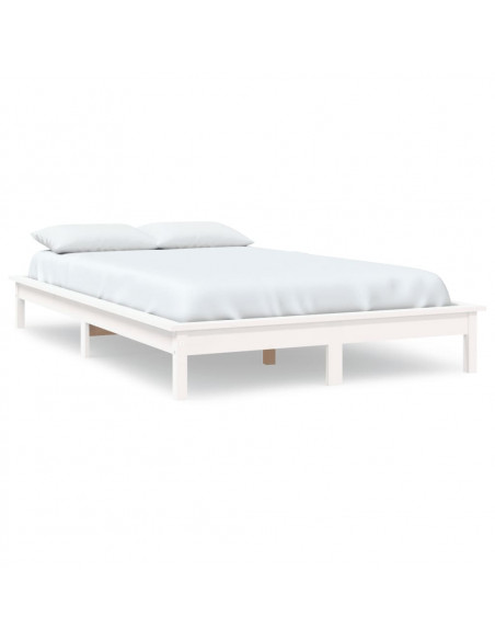 Giroletto Bianco 160x200 cm in Legno Massello di Pino