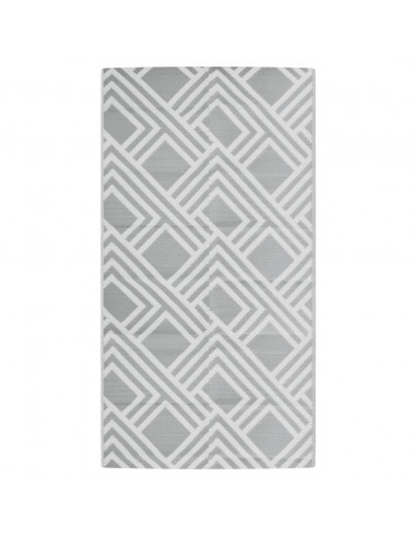 Tappeto da Esterni Grigio 80x150 cm in PP