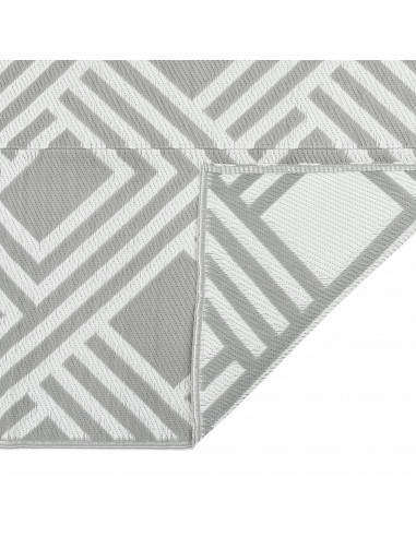 Tappeto da Esterni Grigio 80x150 cm in PP
