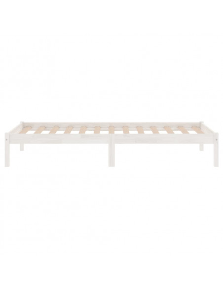 Giroletto Bianco in Legno Massello 90x190 cm Single