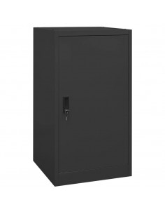 Armadio Porta Sella Antracite 53x53x105 cm in Acciaio 2