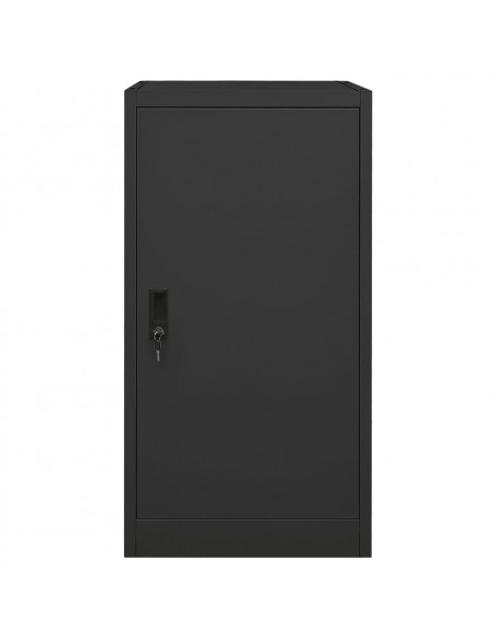 Armadio Porta Sella Antracite 53x53x105 cm in Acciaio