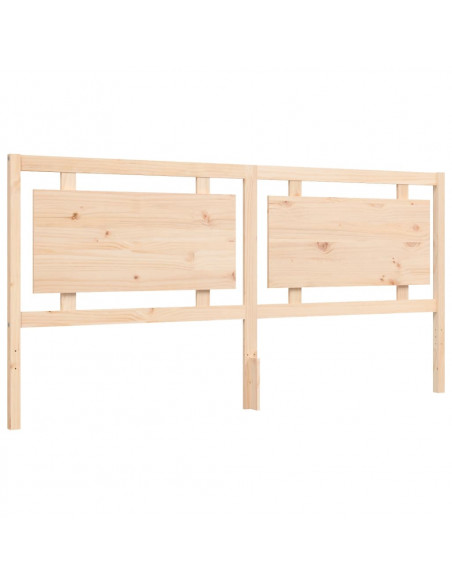 Giroletto con Testiera 180x200 cm in Legno Massello