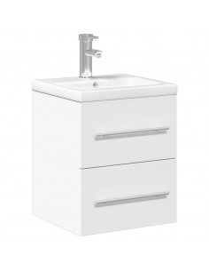 Mobile da Bagno con Lavabo Bianco 2