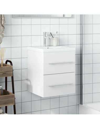Mobile da Bagno con Lavabo Bianco