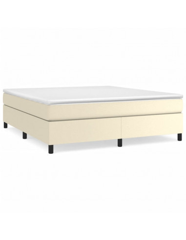 Giroletto a Molle Crema 180x200 cm in Similpelle