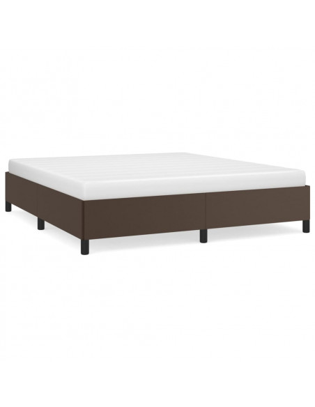Giroletto Marrone 160x200 cm in Similpelle
