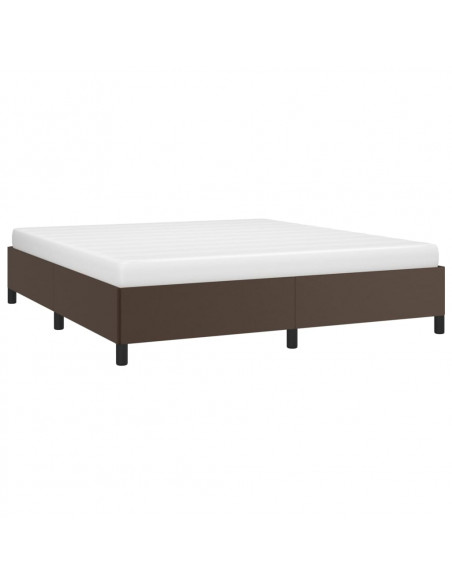 Giroletto Marrone 160x200 cm in Similpelle