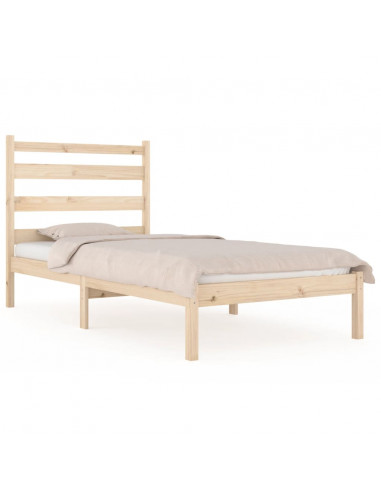 Giroletto in Legno Massello di Pino 90x190 cm Single