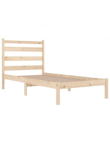 Giroletto in Legno Massello di Pino 90x190 cm Single