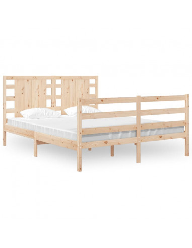 Giroletto in Legno Massello 135x190 cm Small Double