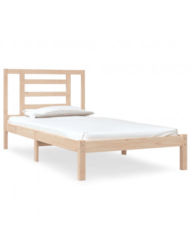 Giroletto in Legno Massello di Pino 90x190 cm Single