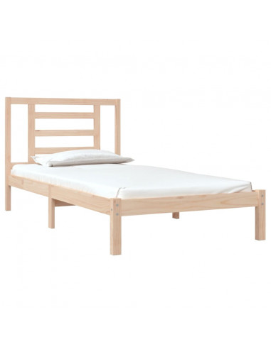 Giroletto in Legno Massello di Pino 90x190 cm Single