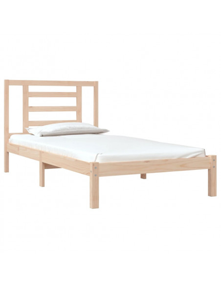 Giroletto in Legno Massello di Pino 90x190 cm Single