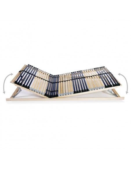 Rete a Doghe 7 Zone con 42 Doghe 120x200 cm