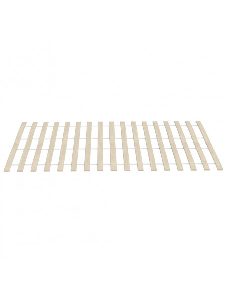 Reti a Doghe con 34 Doghe 2 pz 80x200 cm