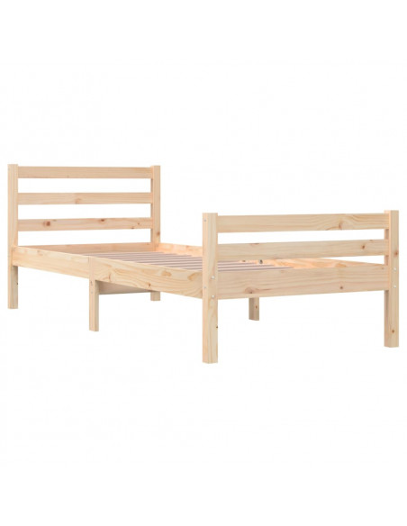 Giroletto in Legno Massello 75x190 cm Small Single