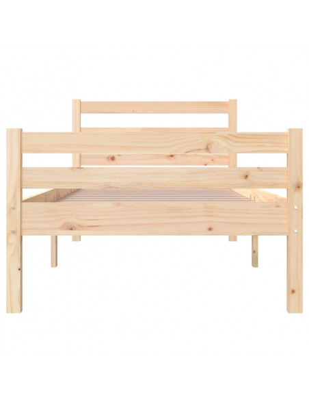 Giroletto in Legno Massello 75x190 cm Small Single