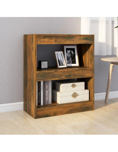 Libreria/Divisorio Rovere Fumo 60x30x72 cm