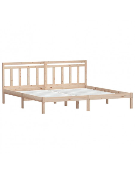 Giroletto in Legno Massello di Pino 160x200 cm