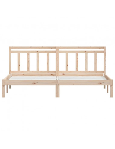 Giroletto in Legno Massello di Pino 160x200 cm