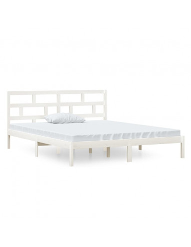 Giroletto Bianco 120x190 cm Small Double in Legno Massello