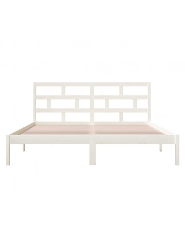 Giroletto Bianco 120x190 cm Small Double in Legno Massello