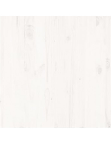 Giroletto Bianco in Legno Massello 120x190 cm Small Double