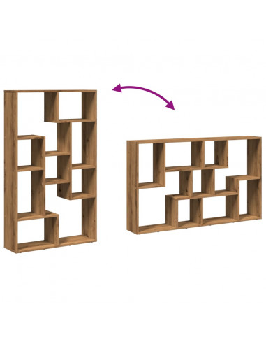 Libreria Rovere Artigianale 72x20x120 cm in Truciolato