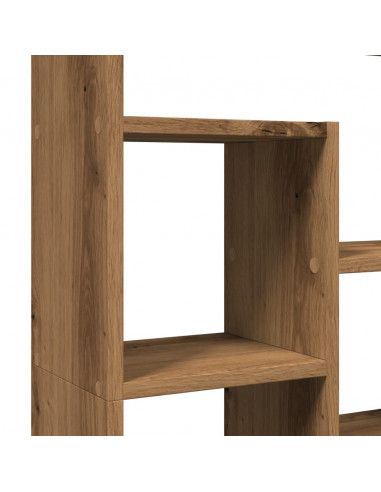 Libreria Rovere Artigianale 72x20x120 cm in Truciolato